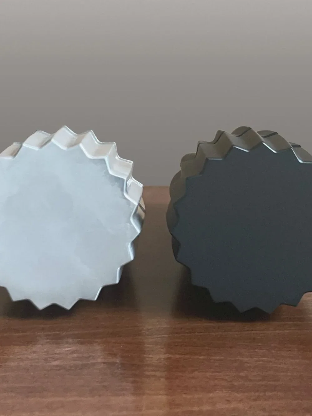 Alessi Spice Grinders in Aluminum and Black (Set of 2)